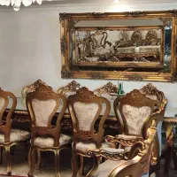 مبلمان سلطنتی ۹ نفره،ناهارخوری ۱۰ نفره|مبلمان خانگی و میز عسلی|تهران, زرگنده|دیوار