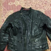 کاپشن چرم گاومیش ضدچاقو اصل