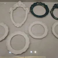 ظروف هفت سین ، قاب گچی