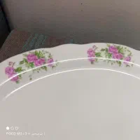 دیس گلسرخی یاماتسو ژاپن|کلکسیون اشیاء عتیقه|محمودآباد, |دیوار