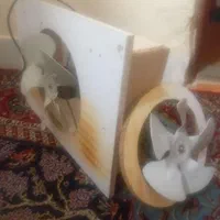 ۲عددفن.هواکش|پنکه و تصفیه‌کنندهٔ هوا|اصفهان, درب سیبه علیا|دیوار