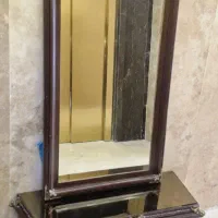 آینه کنسول چوبی