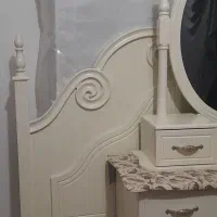 ست تخت وآینه میزآرایشی