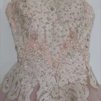 لباس گل‌بهی مناسب جشن و عروسی