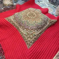 لحاف کرسی دست دوز مدل مهرنوش 4 در 4 مربع فول|رختخواب، بالش، پتو|تهران, شهرک ولیعصر جنوبی|دیوار