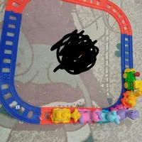 قطار اسباب بازی و تاب