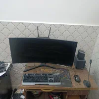 مانیتور خمیده گیمینگ 34 اینچ هیولا|قطعات و لوازم جانبی رایانه|قم, جهان بینی|دیوار