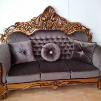 مبل نه نفره سلطنتی|مبلمان خانگی و میز عسلی|ارومیه, |دیوار