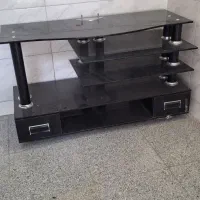 زیرتلویزیونی شیشه‌ای جهت فروش