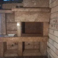 شومینه و باربیکیو وآبنما و آتشکده|خدمات پیشه و مهارت|چهارباغ, |دیوار