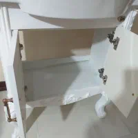 روشویی کابینتی آینه باکس بلند pvc|لوازم سرویس بهداشتی|تهران, هلال احمر|دیوار