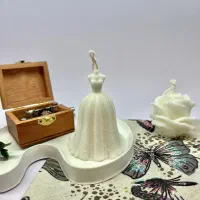 شمع لباس عروس گیفت عروسی