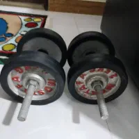 دو عدد دمبل پنج کیلویی