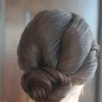 انجام انواع شنیون های مجلسی