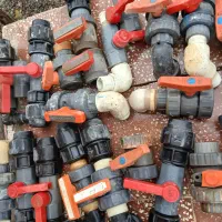 فروش شیر فلکه پلاستیکی وسراه و زانو تبدیل پلاستیکی|مصالح و تجهیزات ساختمان|انگوت, |دیوار