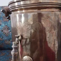 سماور ذغالی عتیقه|سماور، چای‌ساز، قهوه‌ساز|قم, نیروگاه|دیوار