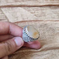 انگشتر عقیق و گوهر شب چراغ