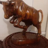 مجسمه چوبی هندی تمام چوب دکوری