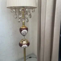 آباژور و شمعدان برنزی
