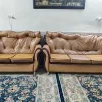 مبل چرم فقط برای باغ