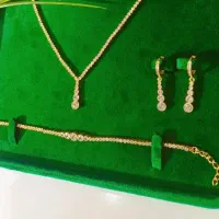 سرویس جواهری نقره مدل طلا 2025