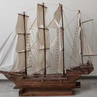 کشتی چوبی|مجسمه، تندیس، ماکت|ری, حمزهآباد|دیوار