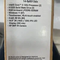 لپتاپ hp omnibook نسل ۱۲ کارتن پلمپ