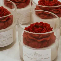 گیفت حناوباکس وشمع تزئینی|صنایع دستی و سایر لوازم تزئینی|اهر, |دیوار