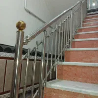 نصب انواع حفاظ راه پله استیل ساختمان|مصالح و تجهیزات ساختمان|ایرانشهر, |دیوار