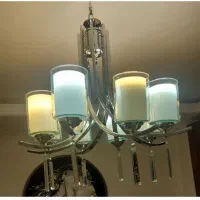 لوستر کروم مدل کارن