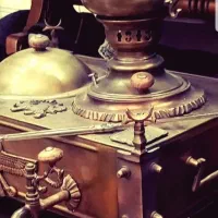 مجموعه منقل سماوری و قوری|کلکسیون اشیاء عتیقه|کرمانشاه, |دیوار