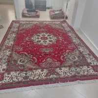 یک تخته فرش ماشینی ۱۲ متری  ۵۰۰ شانه زمرد تبریز
