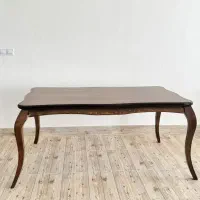 میز غذاخوری شش نفره سالم و تمیز