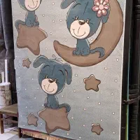 فرش کودک در حد نو کاملا فقط ۲ ماه انداخته شده