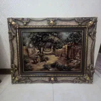 تابلو فرش کوچه باغ