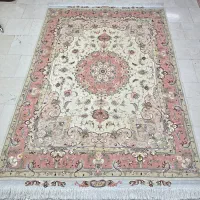 فرش ۳و۴ متری دستباف با ابریشم