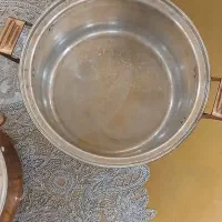 قابلمه مسی سالم وتمیز وزن 3کیلو