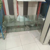 دکور شیشه ای تخمه آجیل شکلات و..‌.