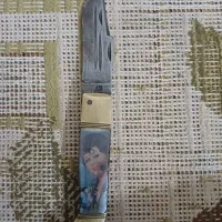 چاقوهفت دنده قدیمی و سکه زمان شاهی|کلکسیون اشیاء عتیقه|ایذه, |دیوار