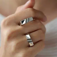 ست حلقه نقره (چک،حکمت کارت و تامین اجتماعی)