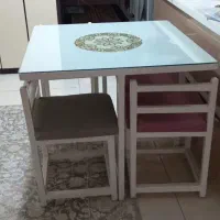 میز غذاخوری کم جا