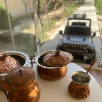 سرویس قابلمه ۱۰ و ۸ نفره مسی نو نو|ظروف پخت‌وپز|تهران, ولنجک|دیوار