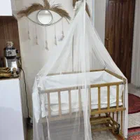 گهواره چوبی|تخت و صندلی بچه|اهواز, گلستان|دیوار