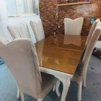 میز غذا خوری ۶ نفره