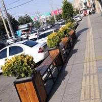 مجسمه آلاچیق آتشکده تاب میزصندلی چوب فلز باکس رگال|خدمات پیشه و مهارت|ارومیه, |دیوار