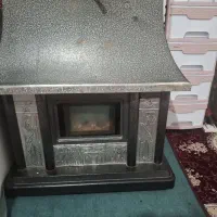 بخاری گازی شومینه ای  در حد نو