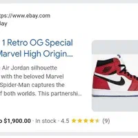 jordan 1 spider-man|کیف، کفش، کمربند|تهران, الهیه|دیوار