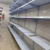 قفسه فلزی در حد نو تمام سفید