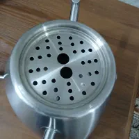 قوری و کتری استیل خارجی  نو مناسب جهیزیه|قوری، کتری، قهوه‌ساز دستی|قزوین, |دیوار