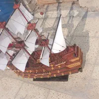 ماکت کشتی دزدان دریایی|مجسمه، تندیس، ماکت|آبادان, |دیوار